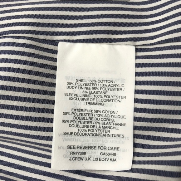 {J.Crew} Lady Jacket Tweed Boucle Fringe - Picture 6 of 8